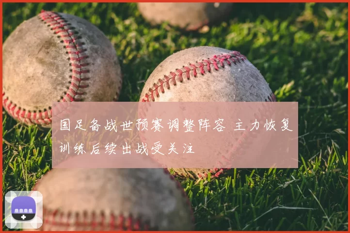 国足备战世预赛调整阵容 主力恢复训练后续出战受关注