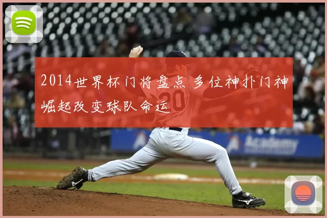 2014世界杯门将盘点 多位神扑门神崛起改变球队命运